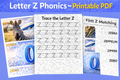 📘 Letter Z Phonics Workbook