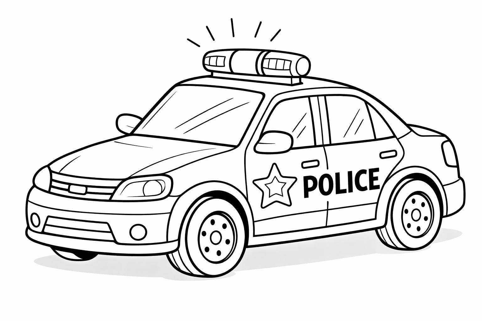 Vehicles Coloring Pages - 10 Pages PDF Printable