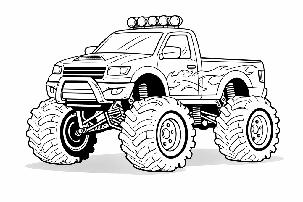 Vehicles Coloring Pages - 10 Pages PDF Printable