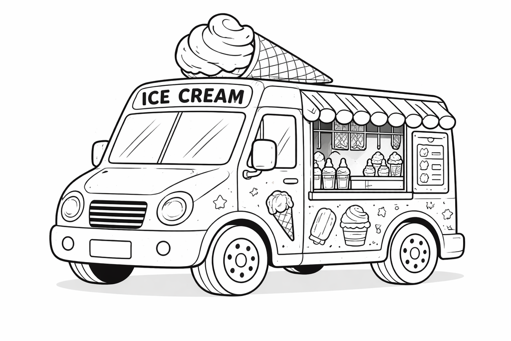 Vehicles Coloring Pages - 10 Pages PDF Printable