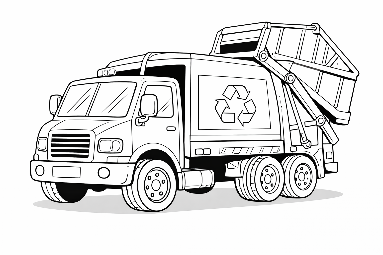 Vehicles Coloring Pages - 10 Pages PDF Printable