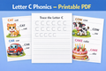 📘 Letter C Phonics Workbook